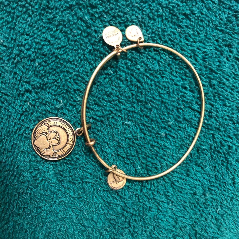 Alex + Ani Claddagh bracelet